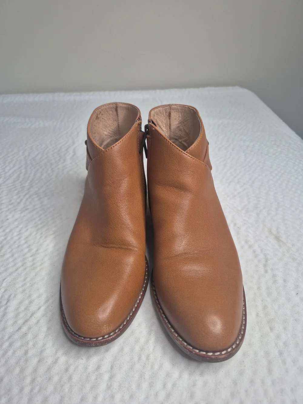 madewell Style AA 191 womens boots,Brown Size 5